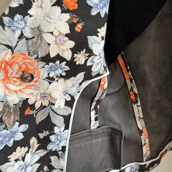 Celine Floral Print Blazer - Picture 4 of 7